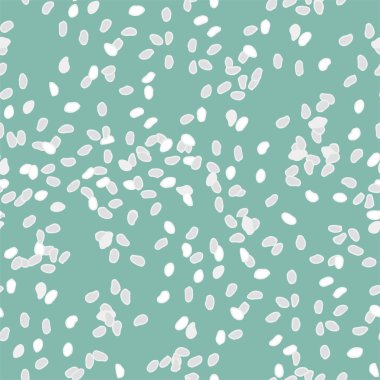 Yuvarlak, beyaz pirinç. Pirinç tohumları. Yararlı yulaf lapası