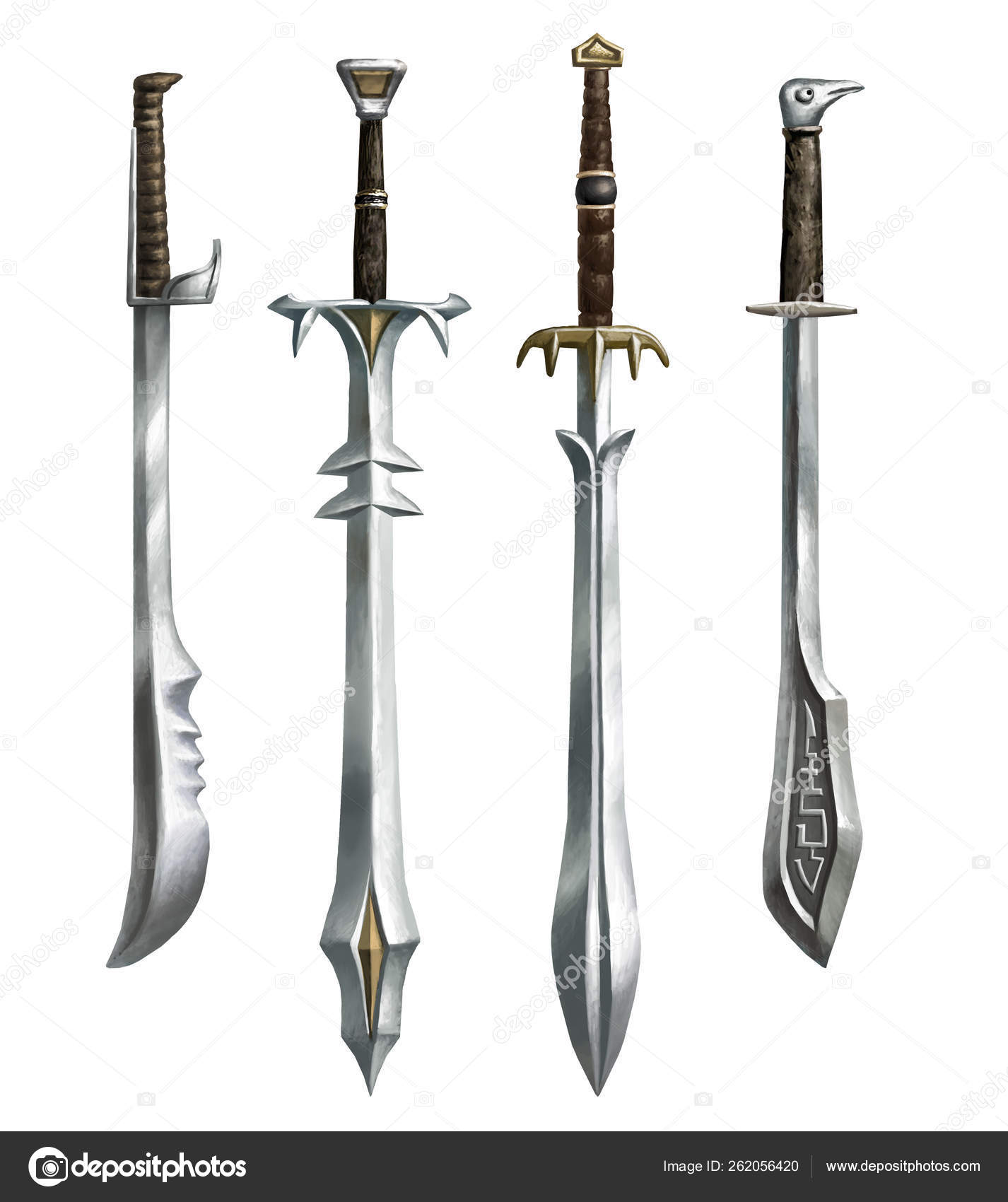 Medieval Fantasy Sword Weapon Antar