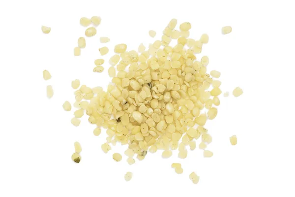 Pile of shelled hemp seeds — Stock Photo, Image