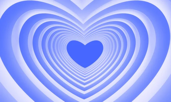 Синяя Геометрическая Фигура Элементы Сердца Красочные Обои Абстрактный Декоративный Фон — стоковое фото