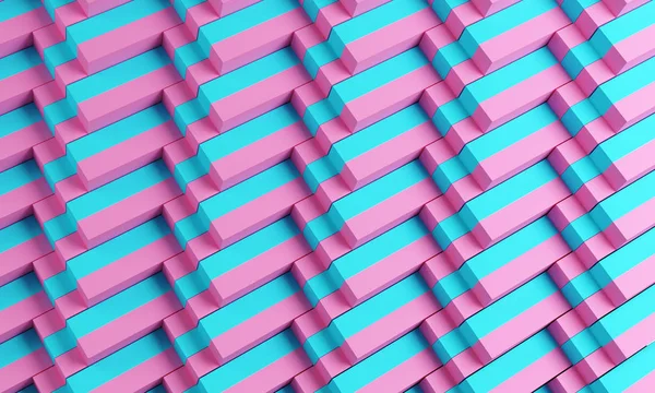 Розовые Голубые Геометрические Фигуры Элементы Украшения Красочные Обои Абстрактный Декоративный — стоковое фото