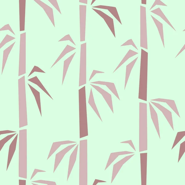 Surface en bambou motif sans couture — Image vectorielle