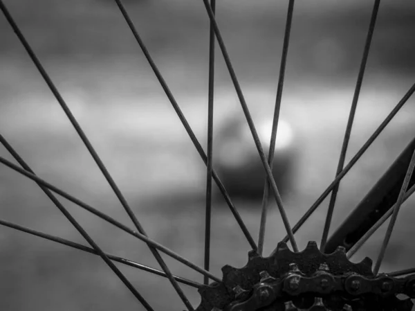 Soyutlama eğilimi minimalist arka plan, siyah ve beyaz.