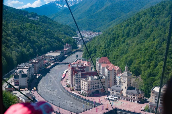 Krasnaya Polyana üst görünümü