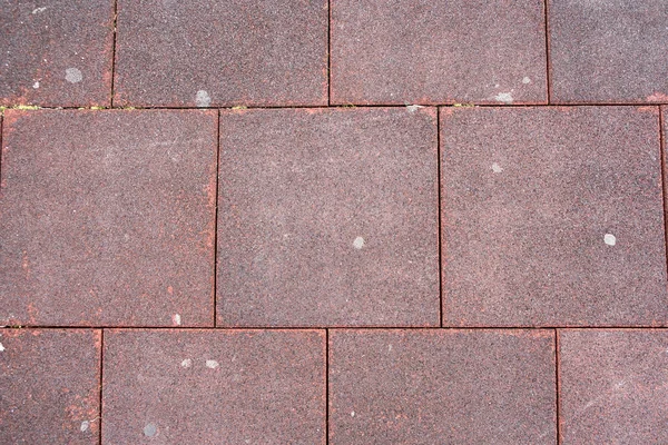 Baldosas cuadradas piso de miga de goma — Foto de Stock