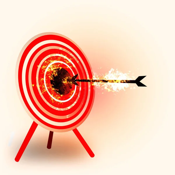 Success Target Dart Target Successful Focus Concept — Stock Photo, Image