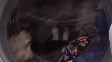 çamaşır makinesi yakın çekim