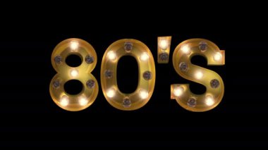 Ampul harfi iki şekilde yanıp sönüyor.