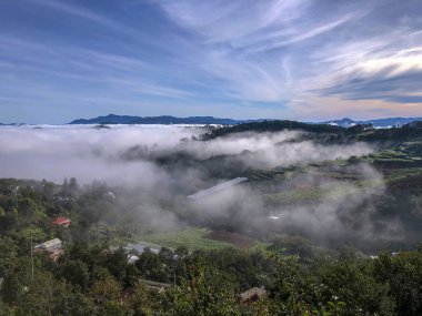 Da Lat dağ manzarası
