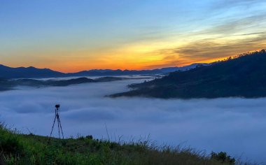 Lam Dong Da Lat platosunda bulutlu sezon başlıyor.