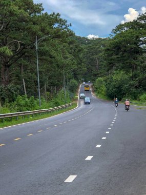 Da Lat dağ manzarası