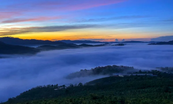 Cloudy Season Returns Lam Dong Lat Plateau — Stock Photo, Image