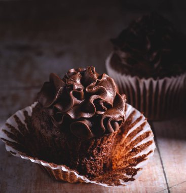 Çikolatalı kek karanlık ayarı