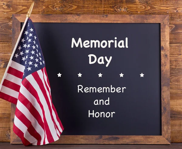 Memorial Day Lembrar e Honrar Signm — Fotografia de Stock