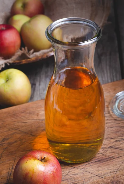 Carafe de maçã Cider — Fotografia de Stock