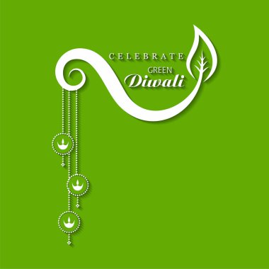 Yeşil diwali kavramını kutluyoruz.