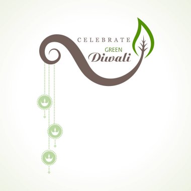 Yeşil diwali kavramını kutluyoruz.