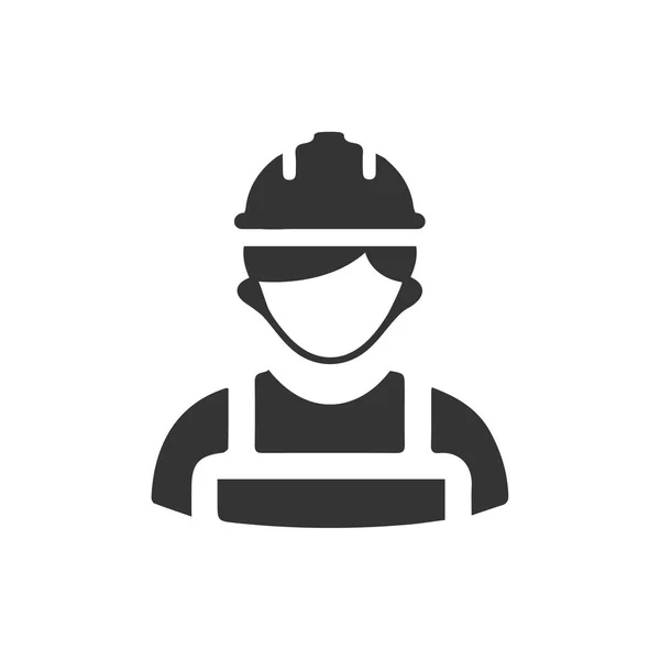Meticulously Designed Contractor Icon — Stock Vector