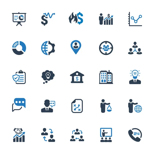 İş Icon - Blue Serisi (Set 2)