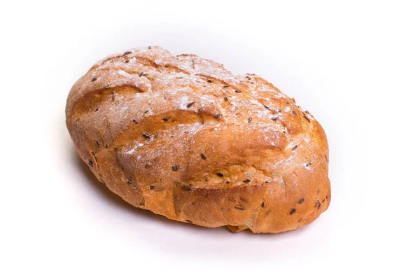 Piękny biały chleb. — Zdjęcie stockowe