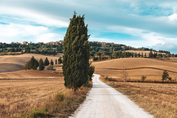 Autumn fall in the Italian land — Stock Image Autumn Fall Italian Land Stock Image