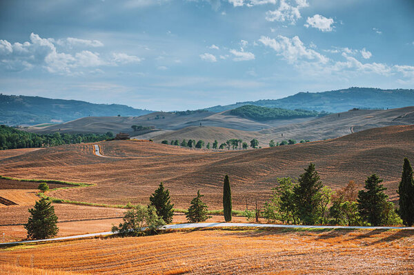 Autumn fall in the Italian land — Stock Image Autumn Fall Italian Land Royalty Free Stock Images