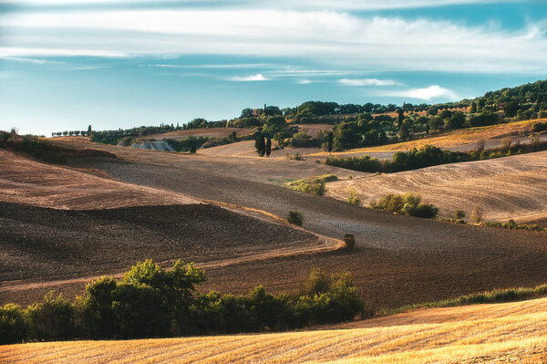 Autumn fall in the Italian land — Stock Image Autumn Fall Italian Land Royalty Free Stock Images