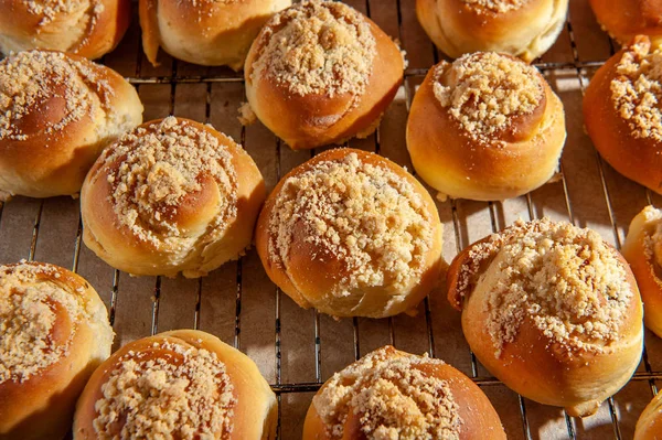 Pão Com Cereja Cozinha — Fotografia de Stock