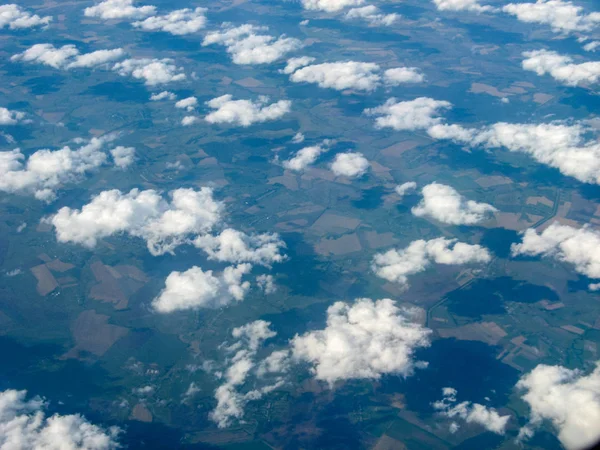 チェリャビンスクからモスクワへのフライト 空港の飛行機の外見 — ストック写真