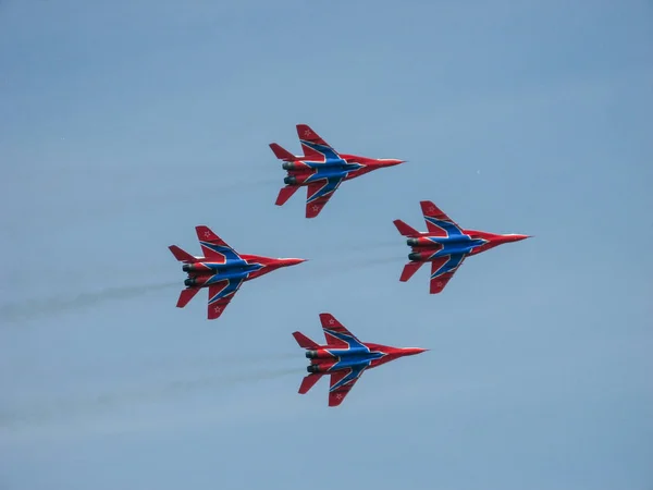 Chelyabinsk Russia Ottobre 2016 Combattente Air Show 2016 Campo Militare — Foto Stock