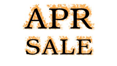 İndirimli mesaj efekti beyaz izole arkaplan. Yüksek görsel etkiyle canlandırılmış metin efekti. harf ve metin efekti.