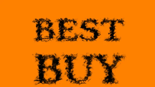 Mejor Comprar Humo Texto Efecto Naranja Aislado Fondo Efecto Texto —  Fotos de Stock