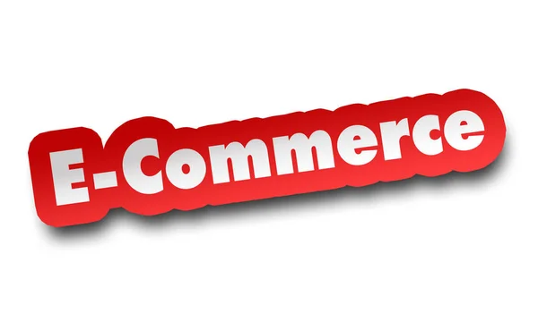 Commerce Concept Illustration Isolated White Background — Stock Photo, Image