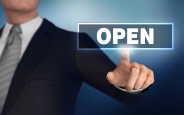 Parmak itme konsepti 3d illüstrasyonla aç