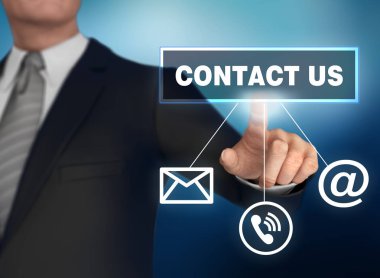 kavram 3d illüstrasyon itme parmak ile ulaşın