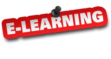 Öğrenme kavramı: Beyaz arkaplanda izole edilmiş 3d illüstrasyon