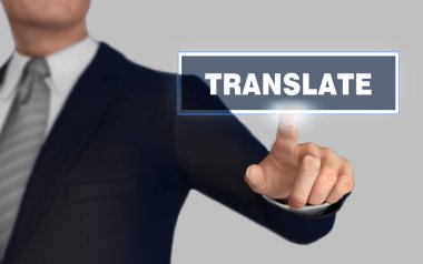 soru kavramı 3d illüstrasyon itme parmak ile