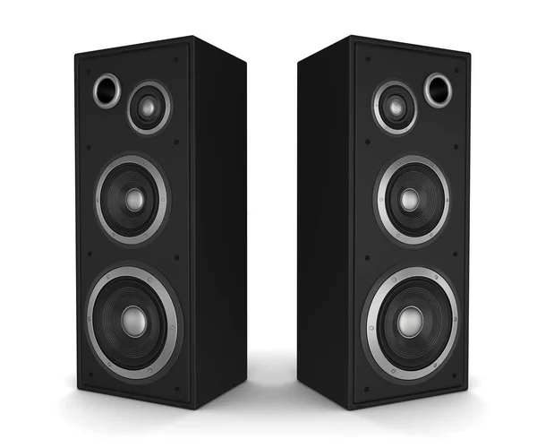 Speaker Concept Illustratie Geïsoleerd Witte Achtergrond — Stockfoto