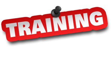 Eğitim kavramı 3d illüstrasyon izole