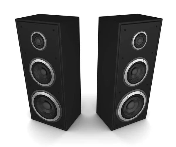 Speaker concept 3d illustration — Stock Photo, Image
