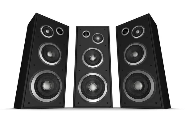 Speaker Concept Illustratie Geïsoleerd Witte Achtergrond — Stockfoto