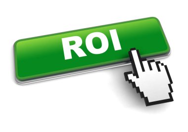 yatırım getirisi kavramı 3d illüstrasyon izole