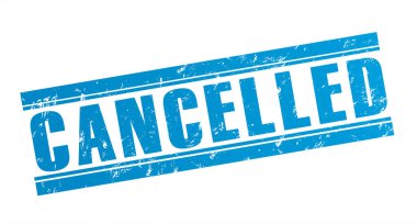 cancelled rubber stamp concept illustration clipart