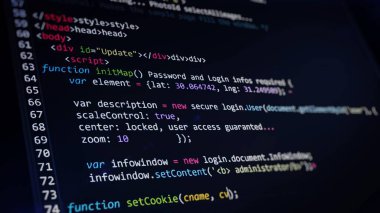 bilgisayar kodu kodlama süreci 3d illüstrasyon