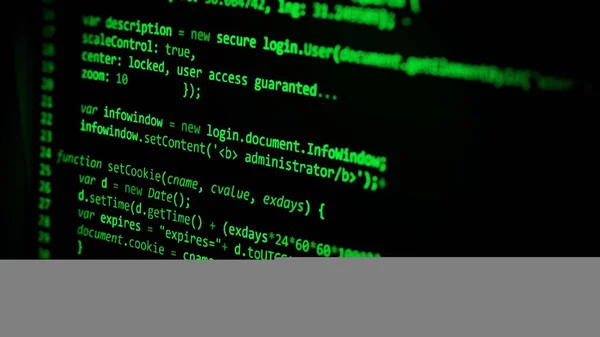 computer code programming coding process 3d illustration - Stock Image ...