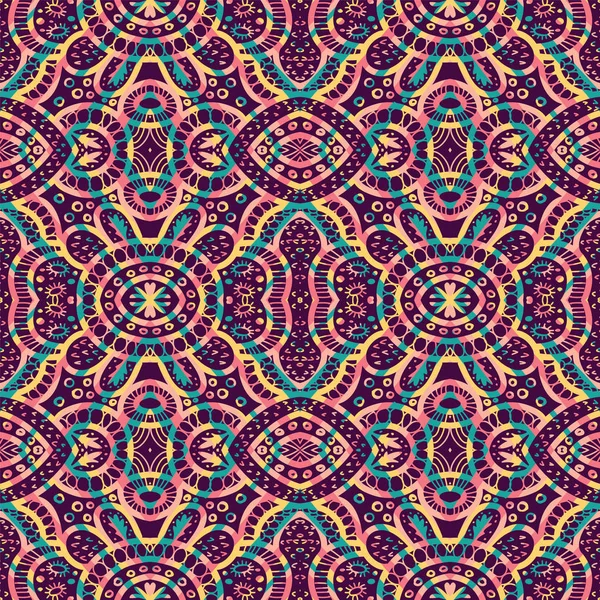 Vektör Afrikalı kabile etnik kusursuz şablon tekrarı