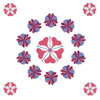 Beyaz arkaplandaki bir nesnenin vektör görüntüsü