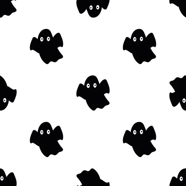 Modello di icona fantasma per qualsiasi tipo di design di Halloween — Vettoriale Stock
