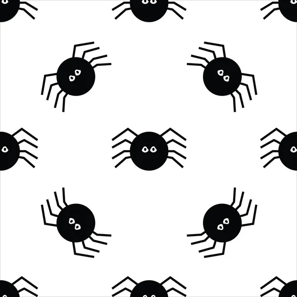 O padrão de ícone de aranha é adequado para qualquer projeto — Vetor de Stock