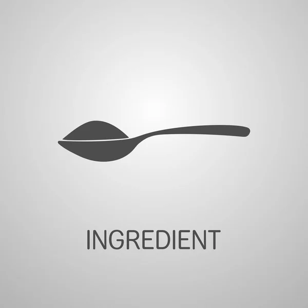 Food Additive Ingredient Vector Icon — Stock Vector